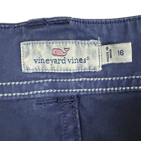Vineyard Vines Everyday Utility Pants Woman’s 16 Navy Blue 2P001262 - Picture 8 of 12